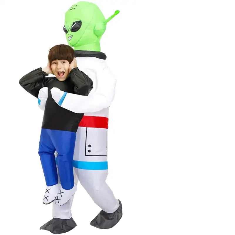 Inflatable alien costume